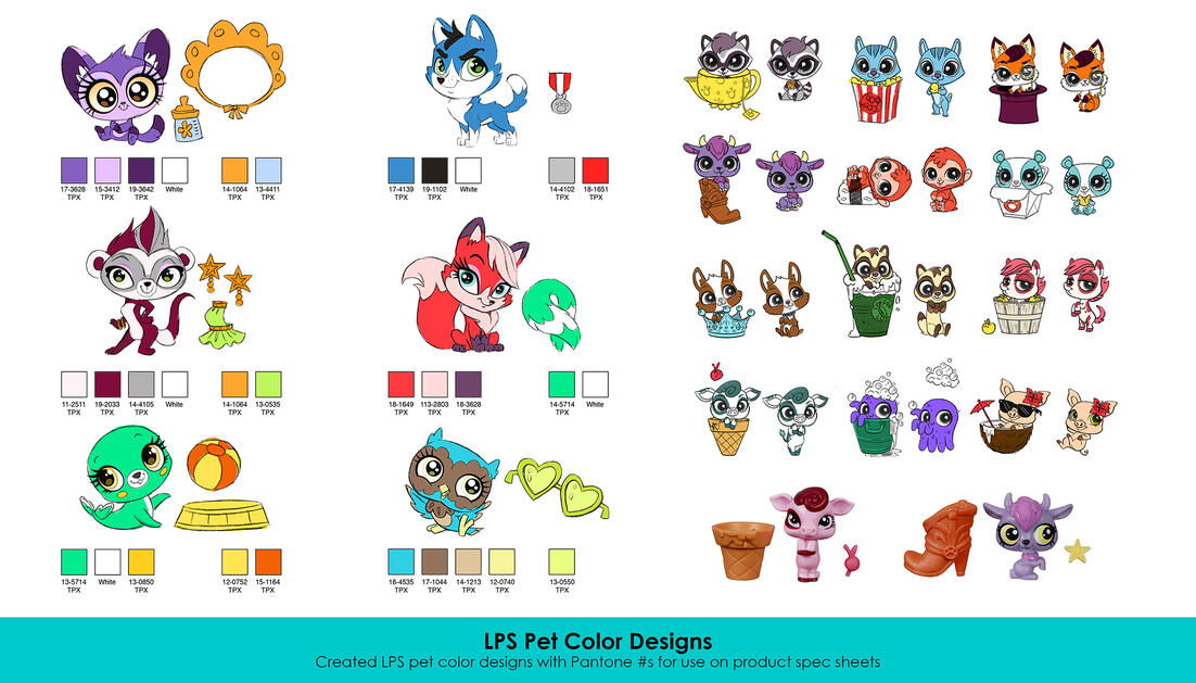 Toy Pantone Color Designs/Specs