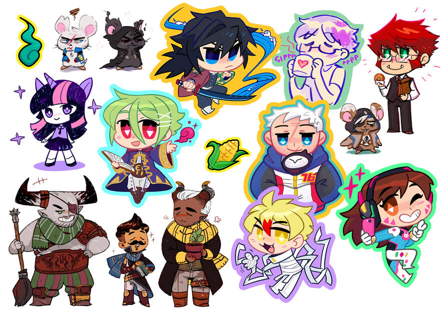 Assorted Chibis
