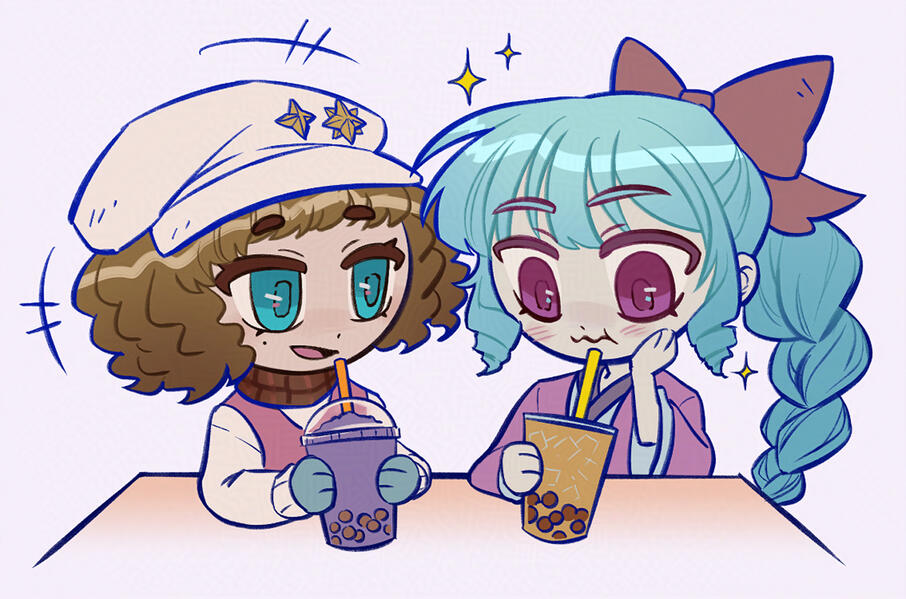 Chibi CG Drinks